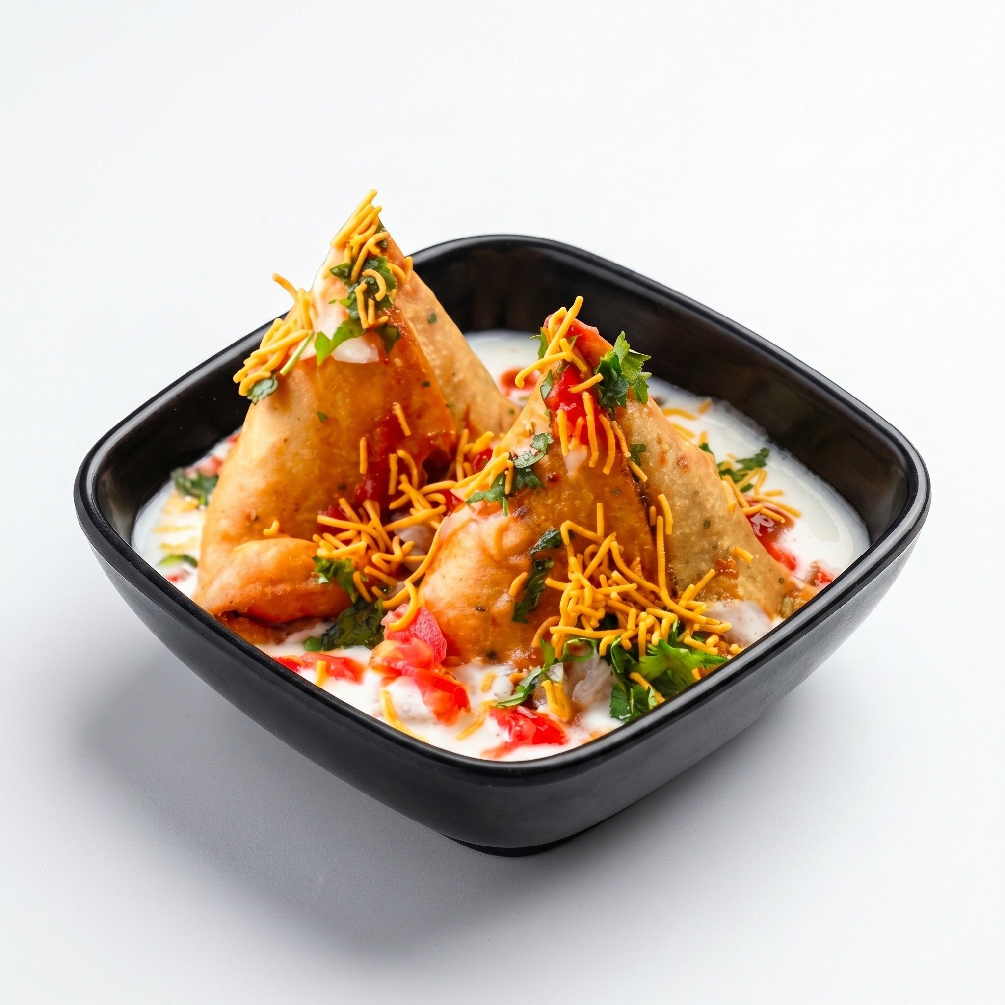 Samosa Chaat.